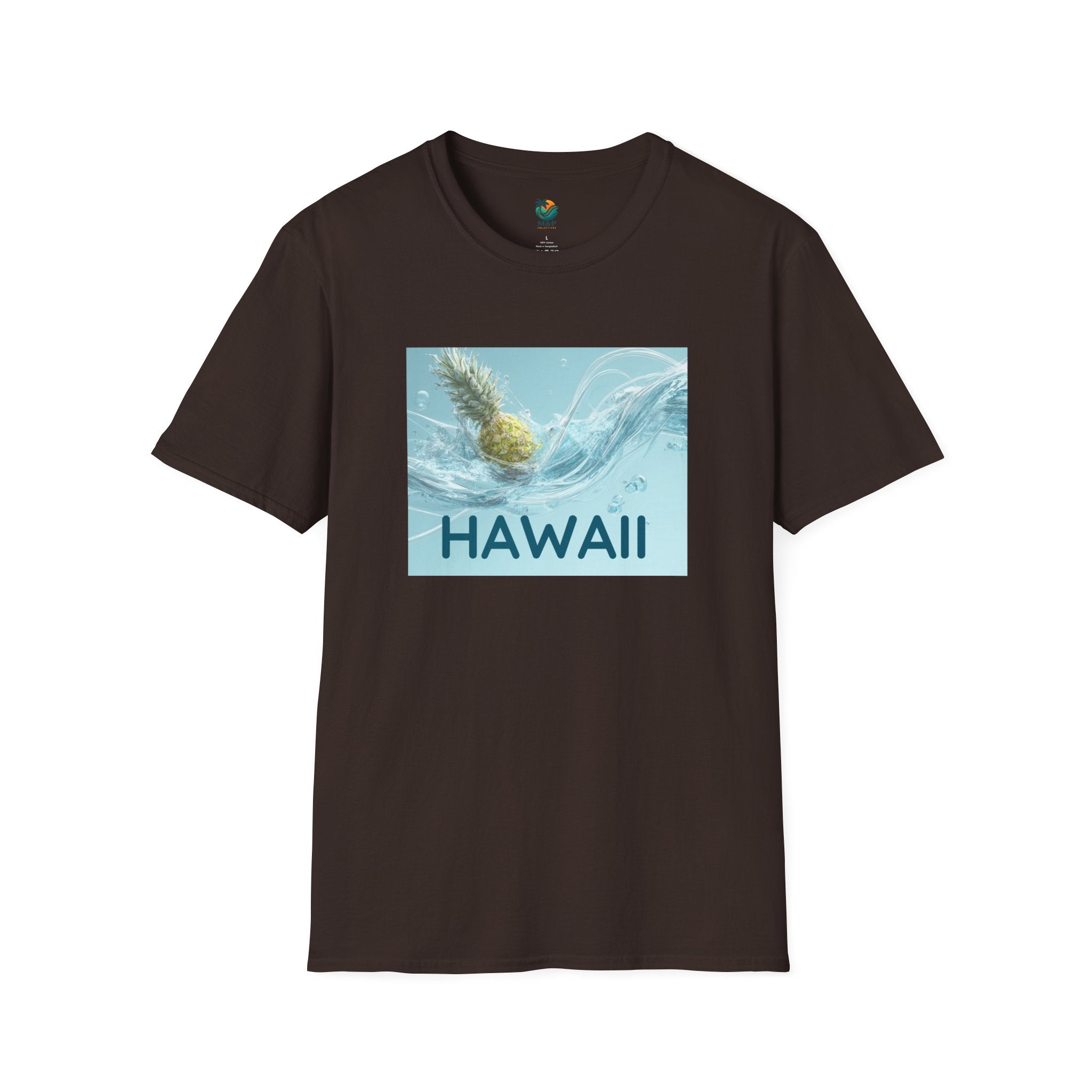 Hawaii Pineapple Wave Unisex T-Shirt