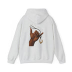 Fisher of Men Shaka Fishhook Hoodie by Printify