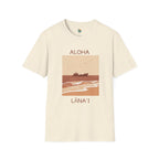Aloha Lānaʻi Shipwreck Beach Unisex T-Shirt by Printify