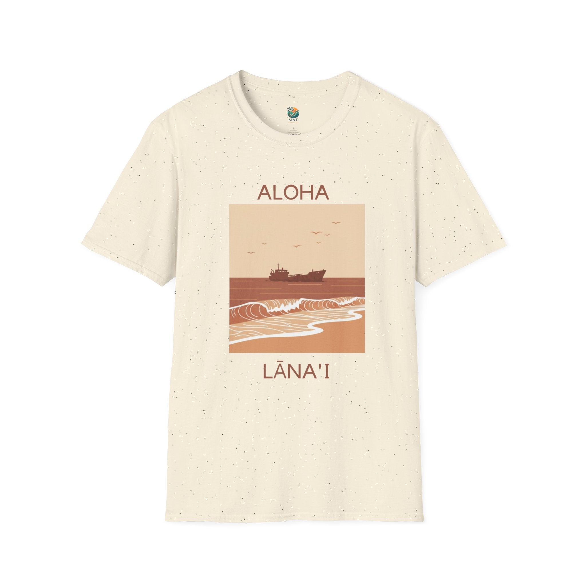 Aloha Lānaʻi Shipwreck Beach Unisex T-Shirt