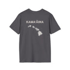 Kamaaina Hawaii Island T-Shirt  Back Design