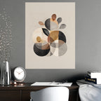 Abstract Wall Art Print Neutral Poster