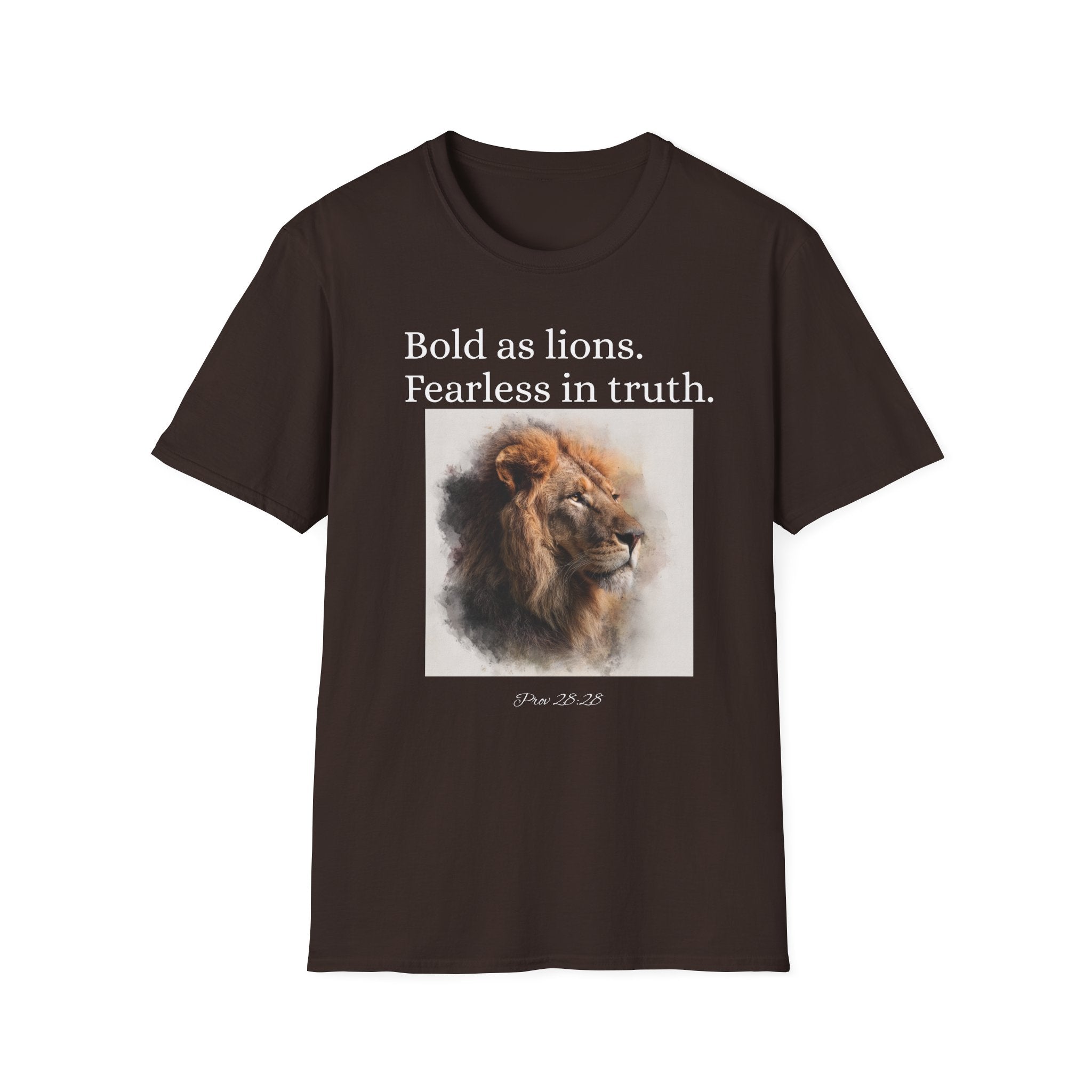 Bold as Lions Fearless in Truth Unisex T-Shirt