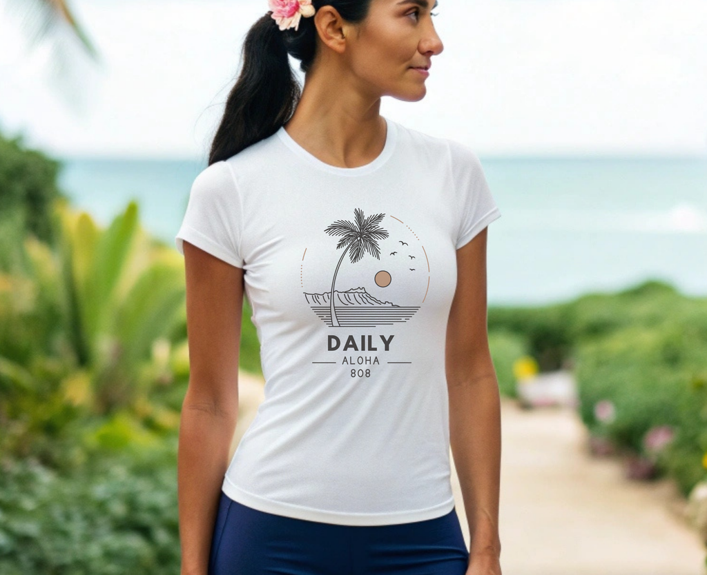 Daily Aloha Unisex T-Shirt by Printify