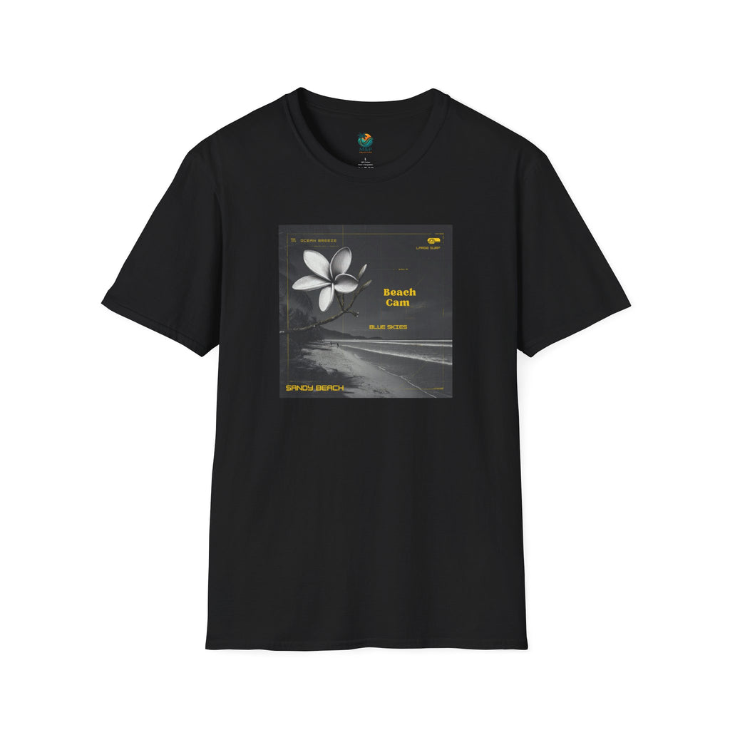 Beach Surveillance Camera T-Shirt by Printify