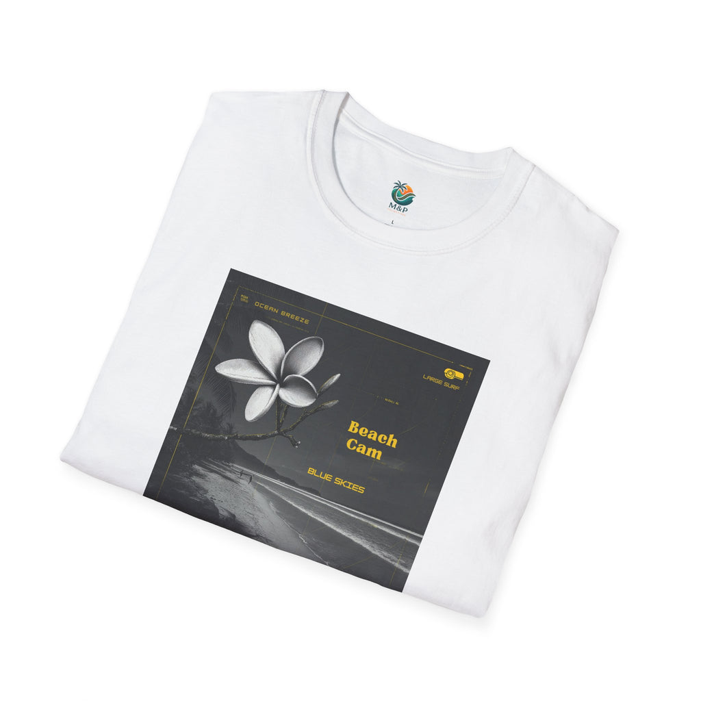 Beach Surveillance Camera T-Shirt by Printify