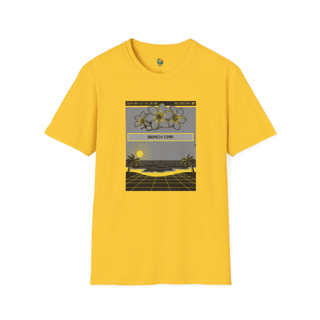 Beach Cam T-Shirt by Printify