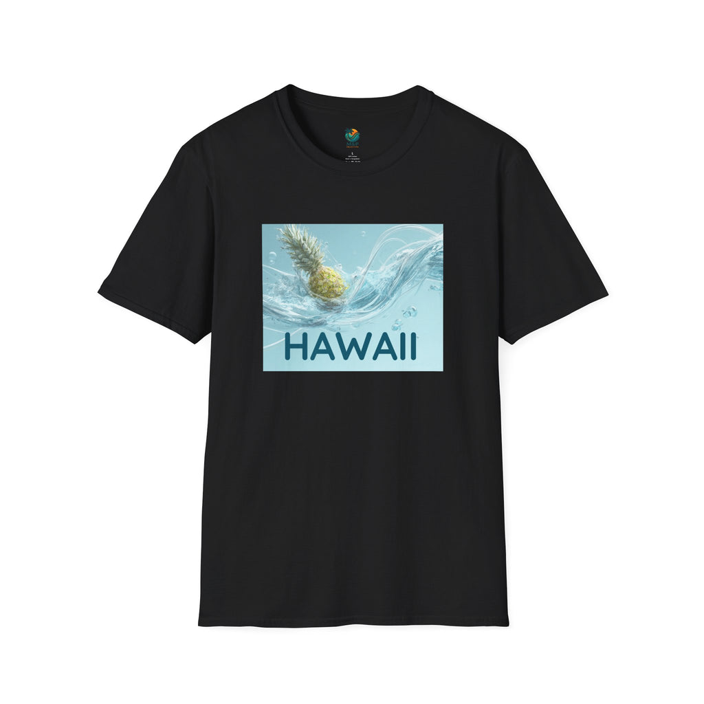 Hawaii Pineapple Wave Unisex T-Shirt