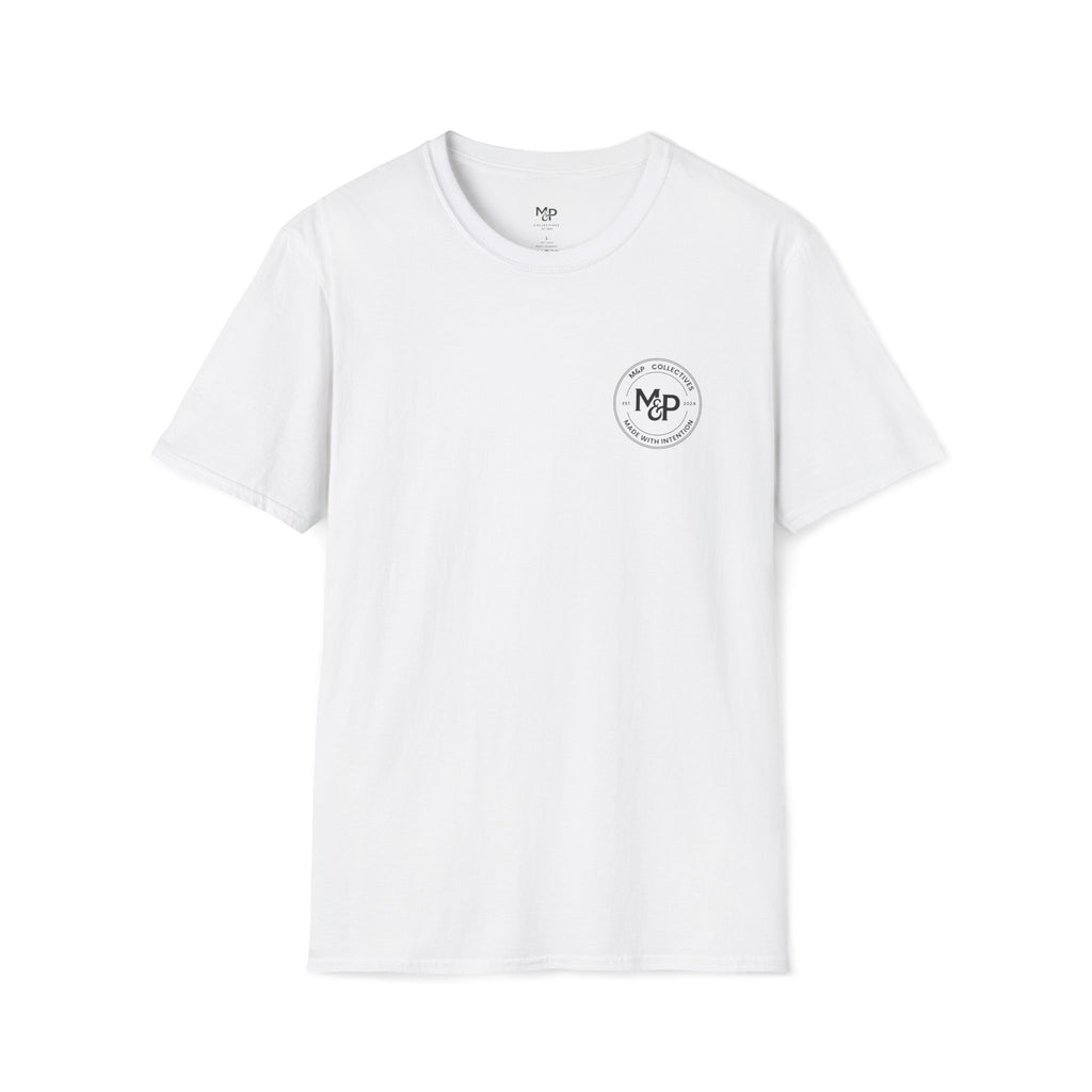 Hawaii At Heart Shaka Plumeria T-Shirt | Minimal Monogram Circle Logo by Printify
