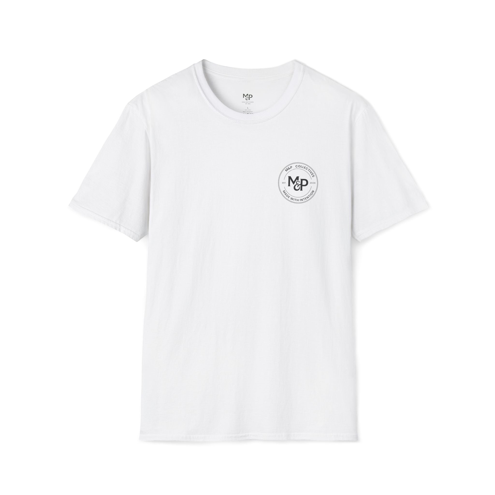 Hawaii At Heart Shaka Plumeria T-Shirt | Minimal Monogram Circle Logo by Printify