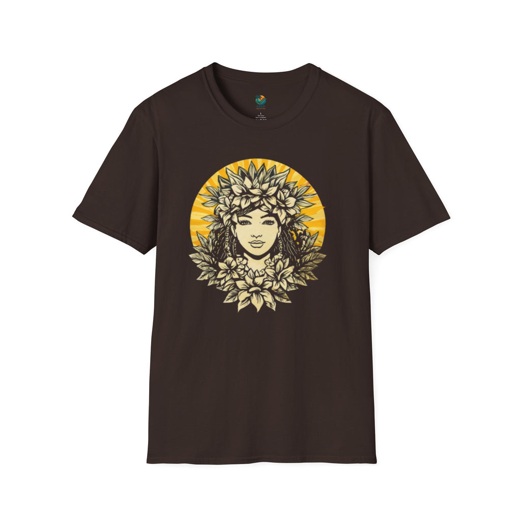 Hula Girl T-Shirt by Printify
