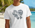 Hawaii Heart Unisex T-Shirt by Printify