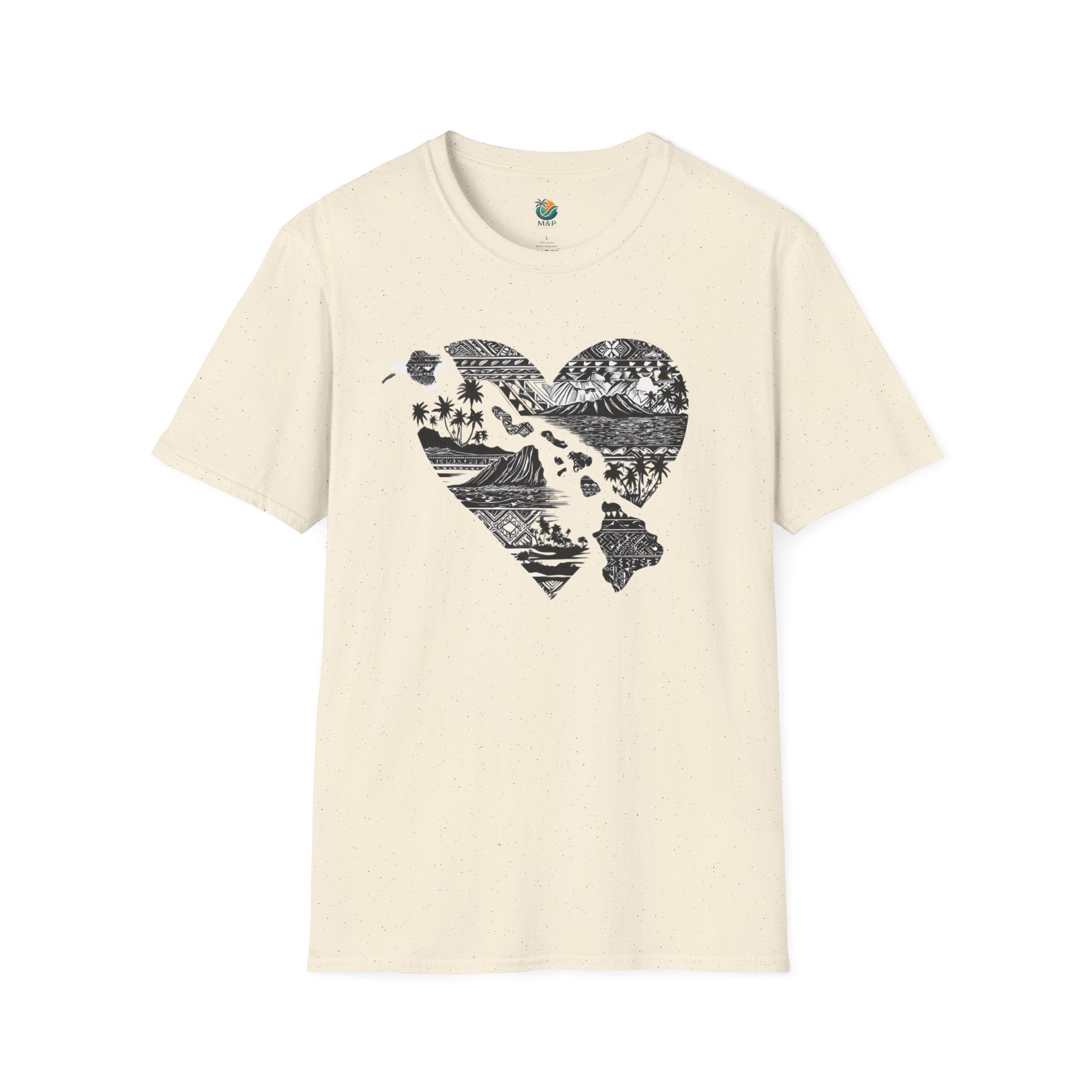 Hawaii Heart Unisex T-Shirt