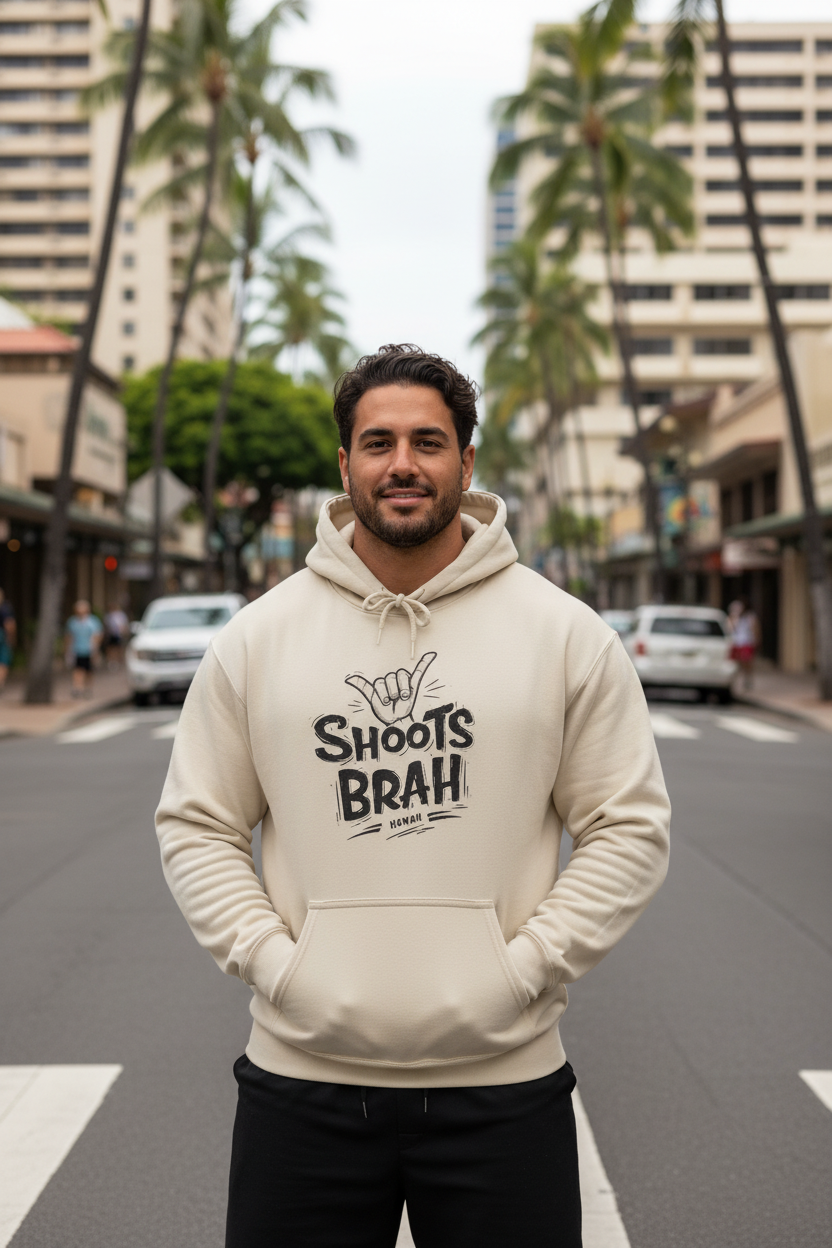 Shoots Brah Hawaii Hoodiie