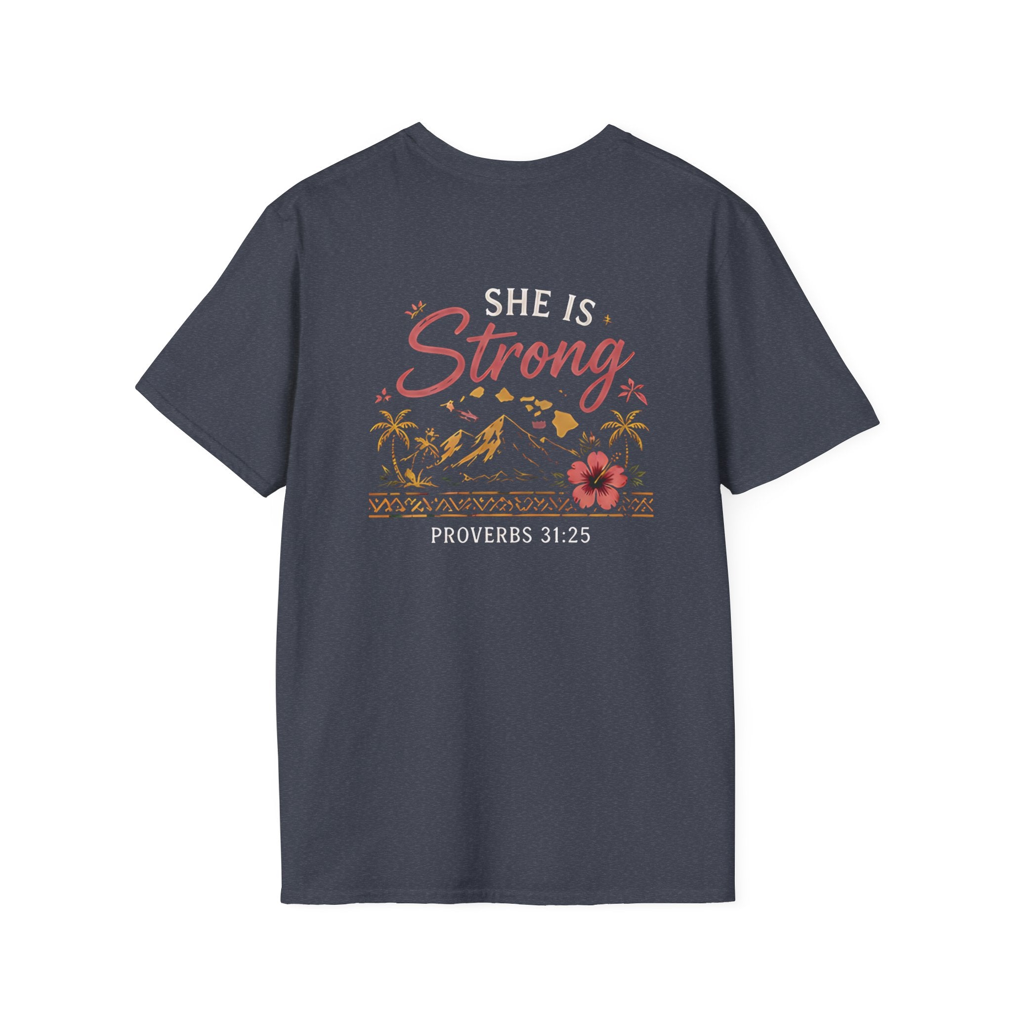 She is Strong Proverbs 31:25 Class of 2026 T-Shirt by Printify