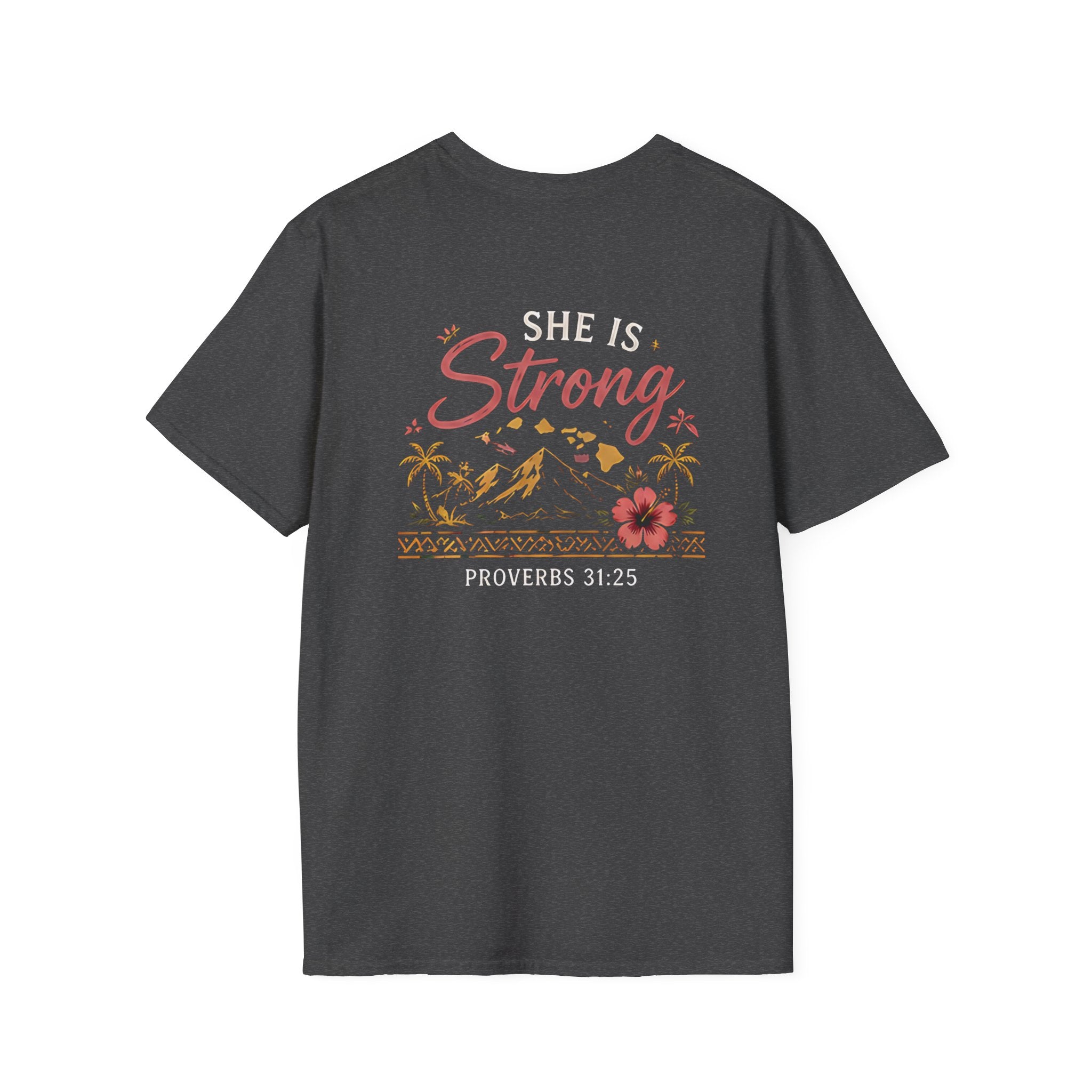She is Strong Proverbs 31:25 Class of 2026 T-Shirt by Printify