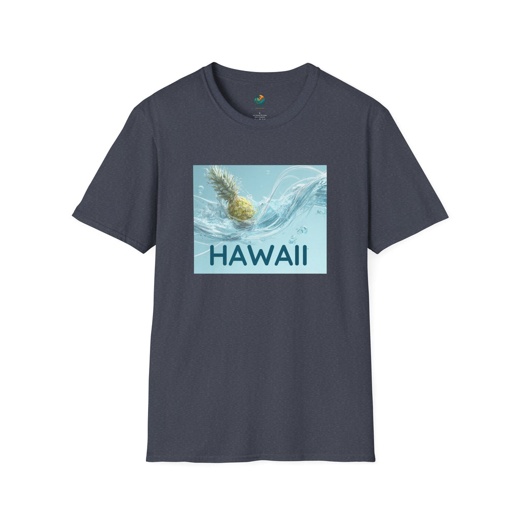 Hawaii Pineapple Wave Unisex T-Shirt