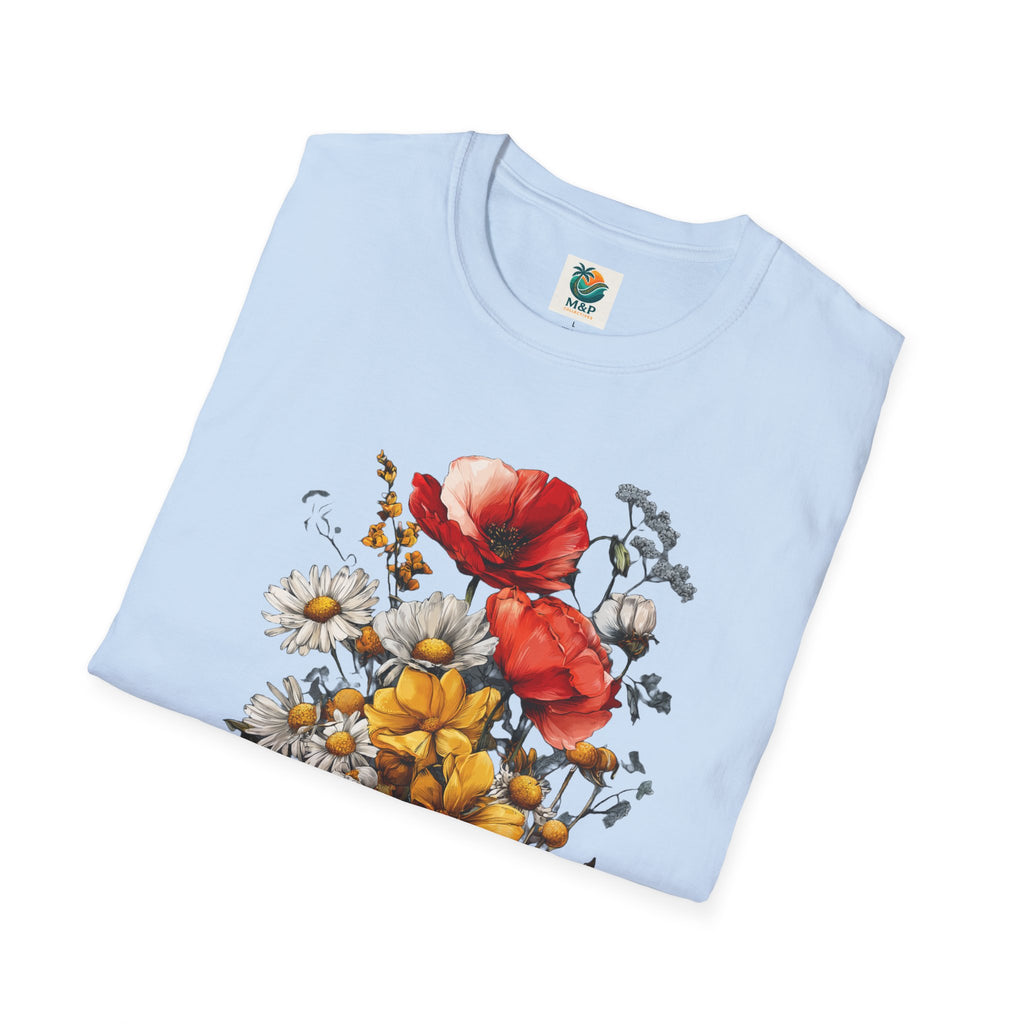 Floral Unisex T-Shirt by Printify