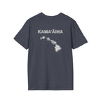 Kamaaina Hawaii Island T-Shirt  Back Design