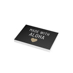 Made with Aloha Greeting Card | Folded Note Card with Heart by Printify