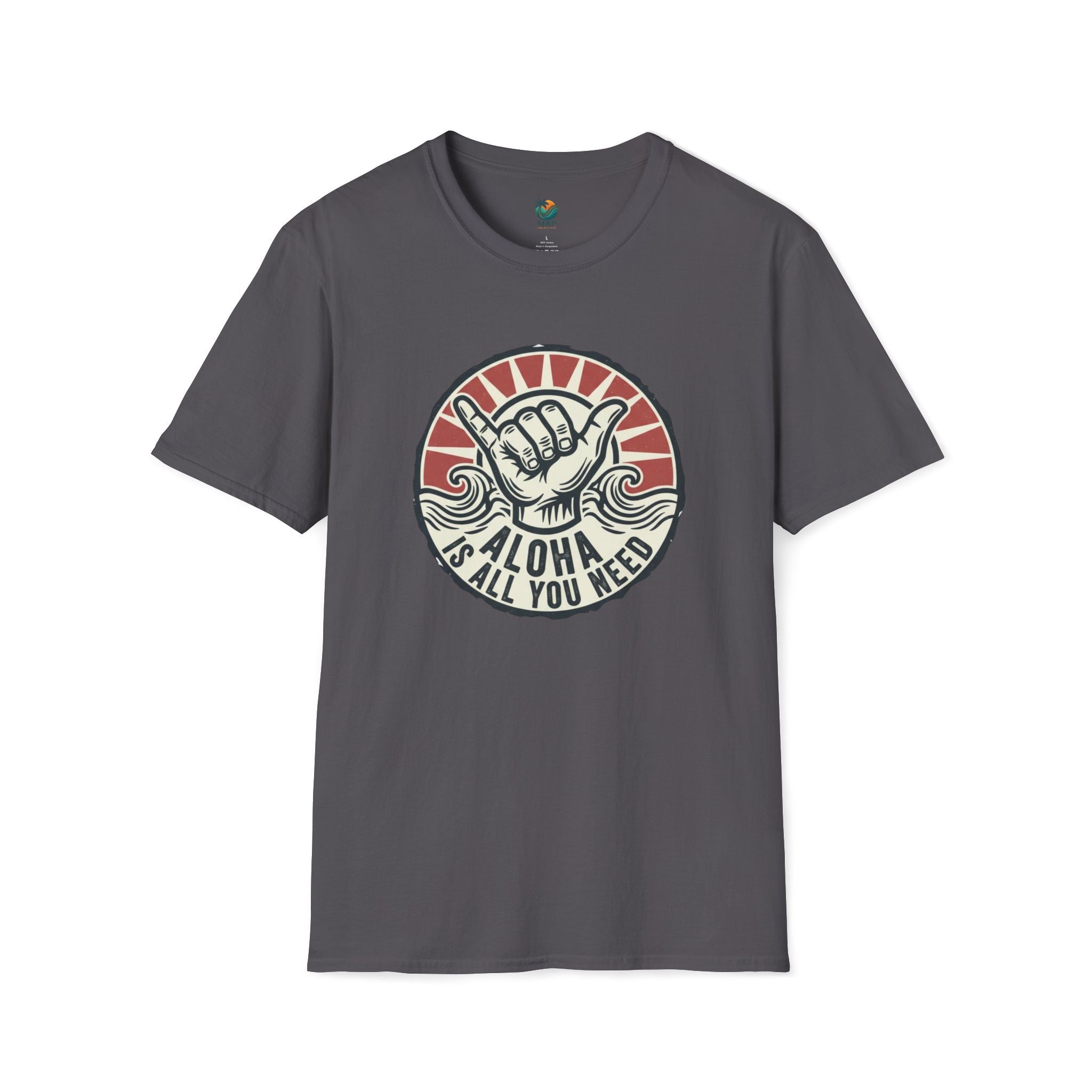 Aloha Is All You Need Shaka T-Shirt by Printify