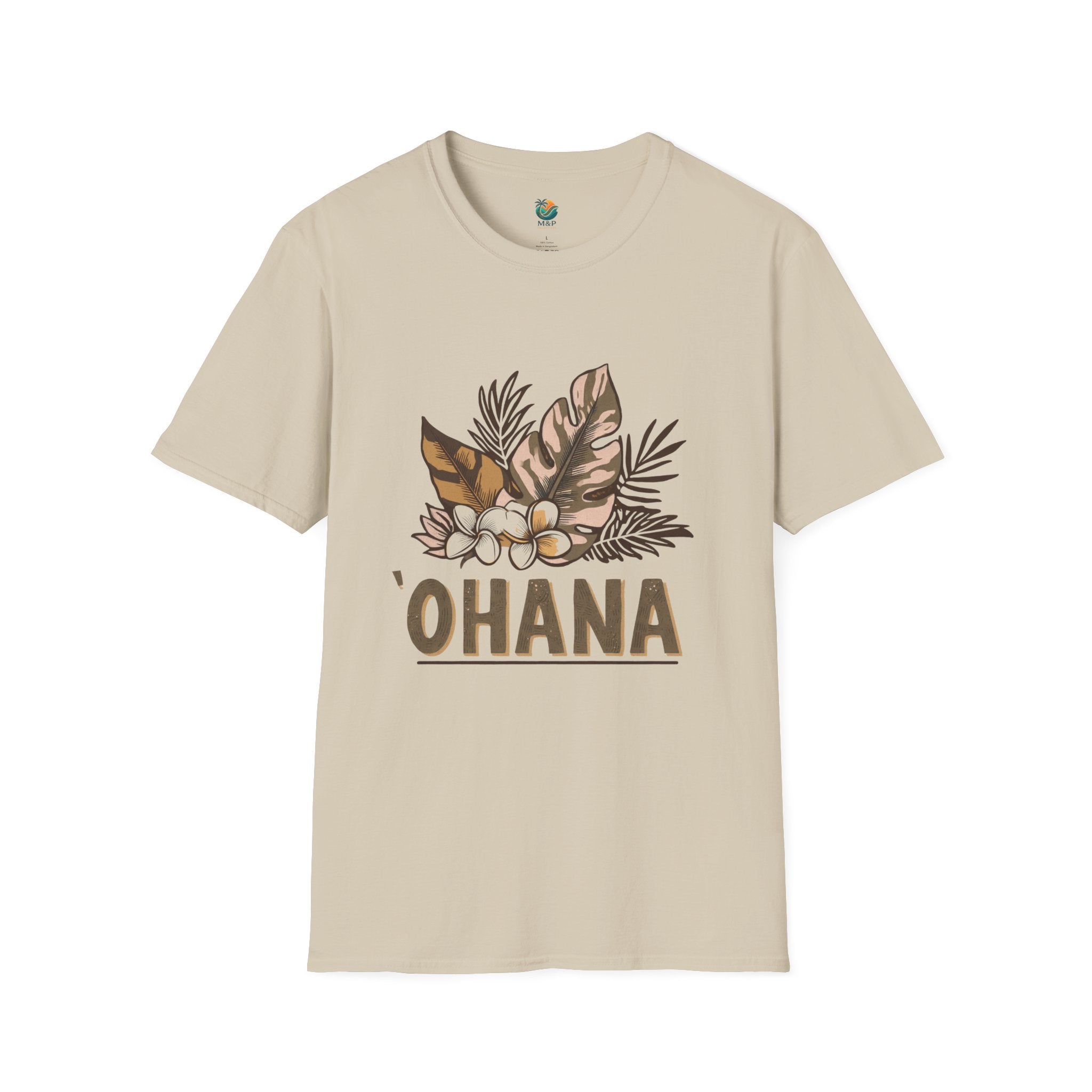 `Ohana Blue on Black T-Shirt