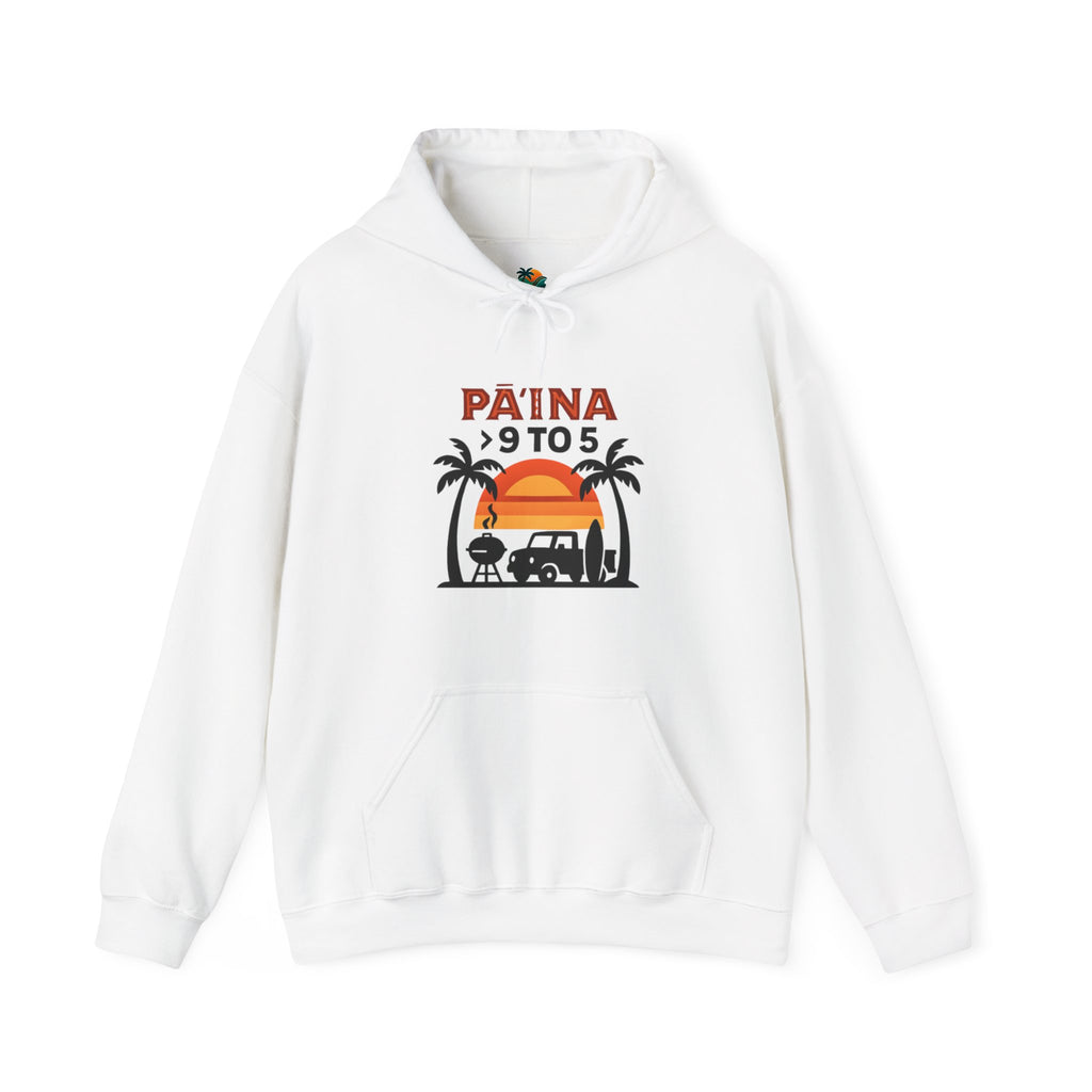 Pā`ina Hawaii Beach Hoodie by Printify