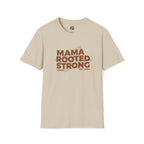 Mama Rooted Strong T-Shirt — Orange by Printify
