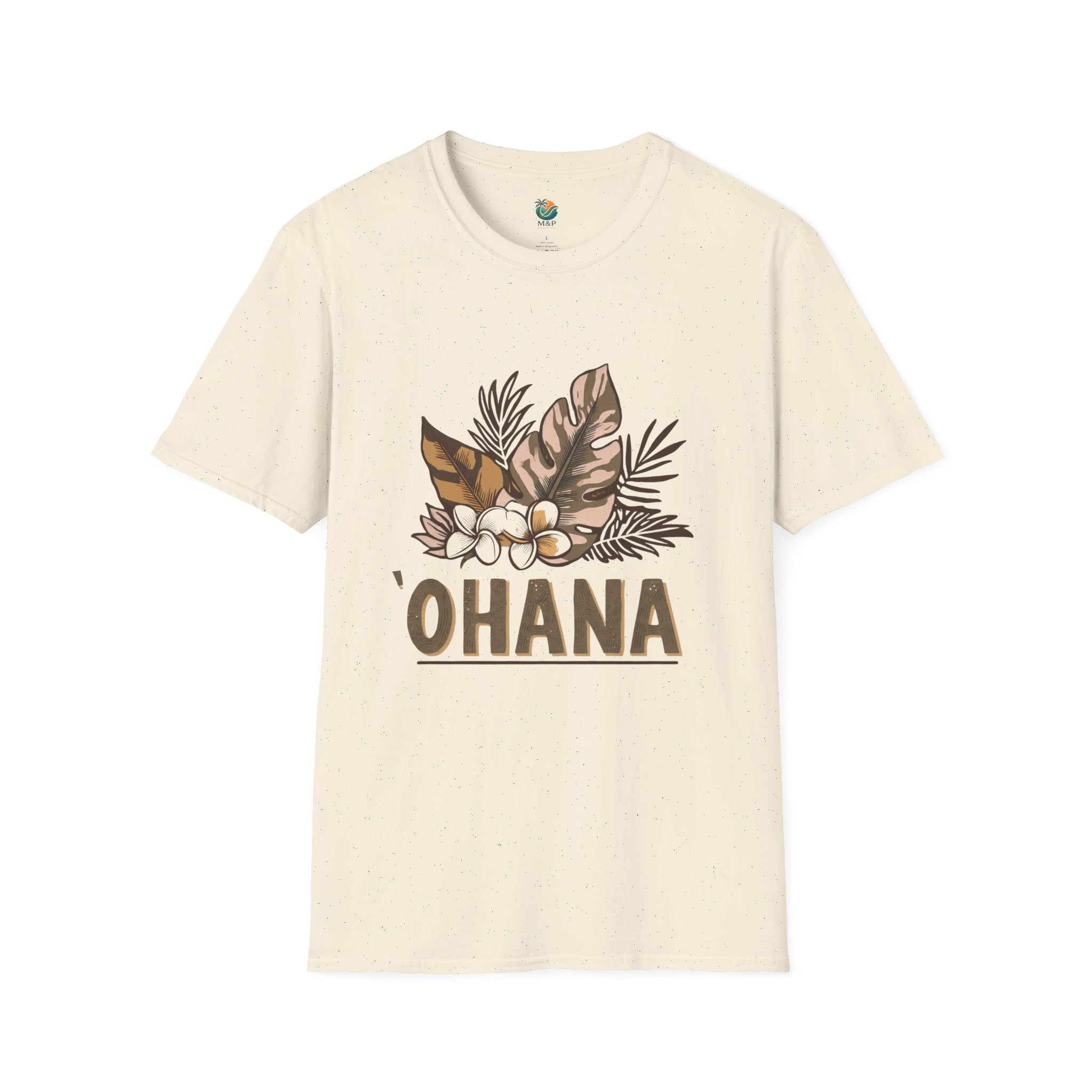 `Ohana Blue on Black T-Shirt