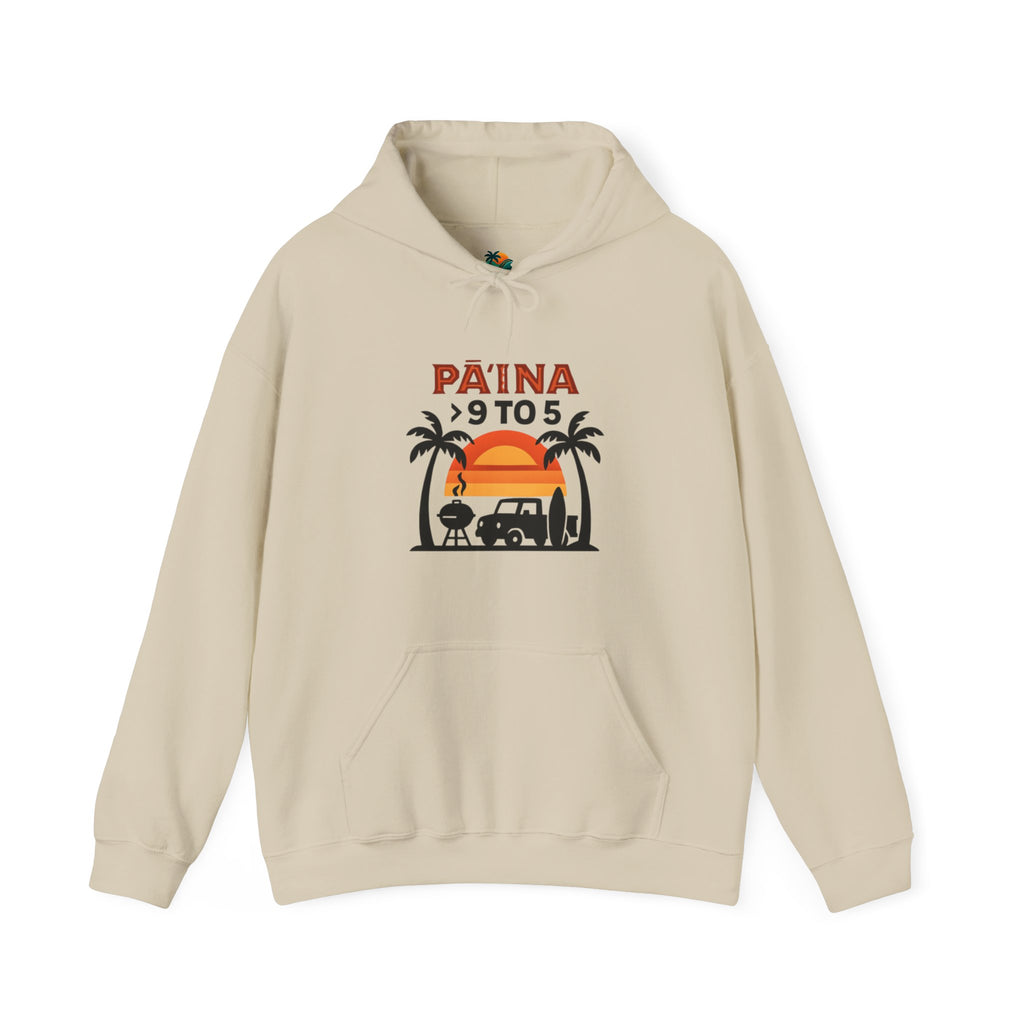 Pā`ina Hawaii Beach Hoodie by Printify