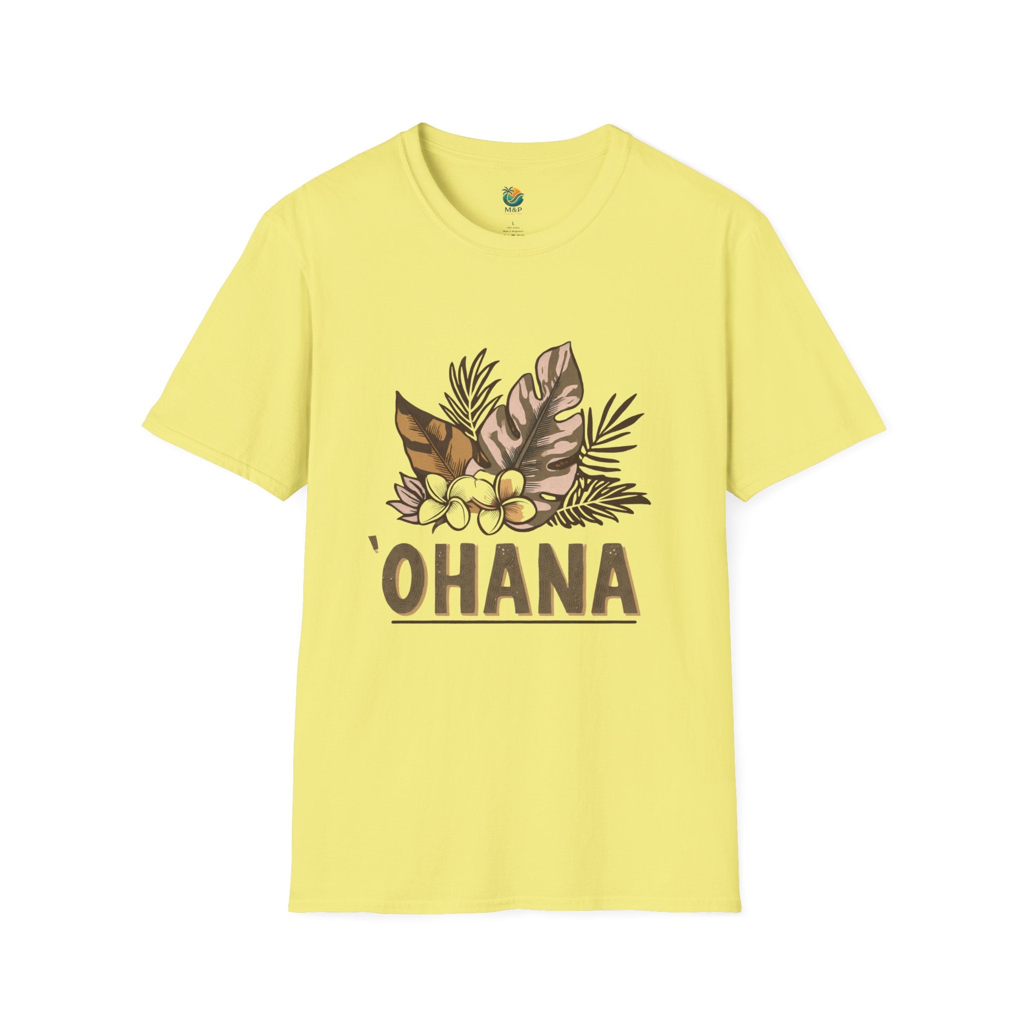 `Ohana Blue on Black T-Shirt