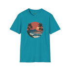 Diamond Head at Sunset T-Shirt | Hawaii Sunset Illustration