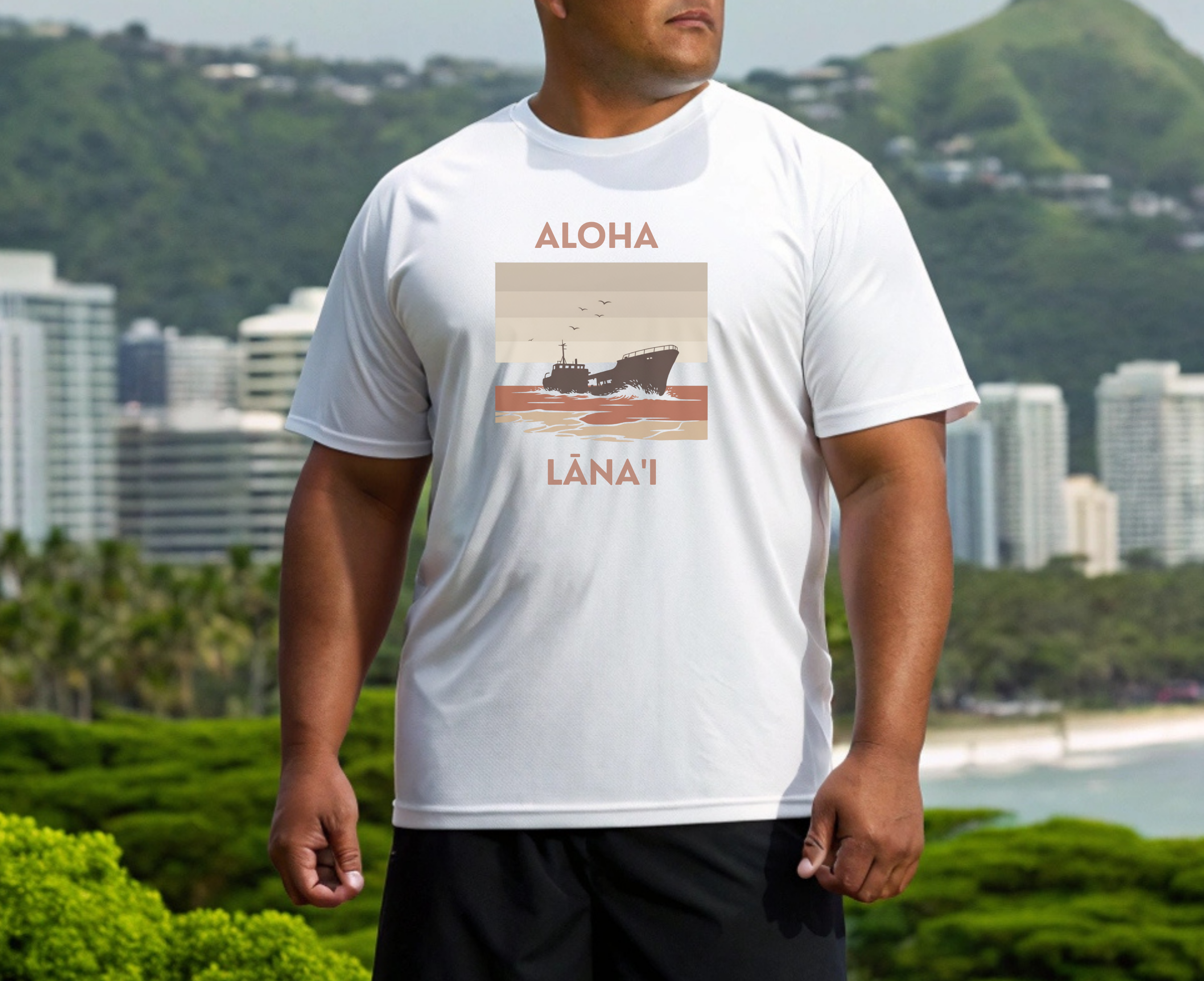 Aloha Lānaʻi Shipwreck Beach T-Shirt