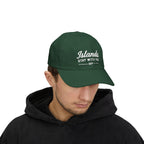 Islands Stay With You Dad Cap | Camo Baseball Hat by Printify