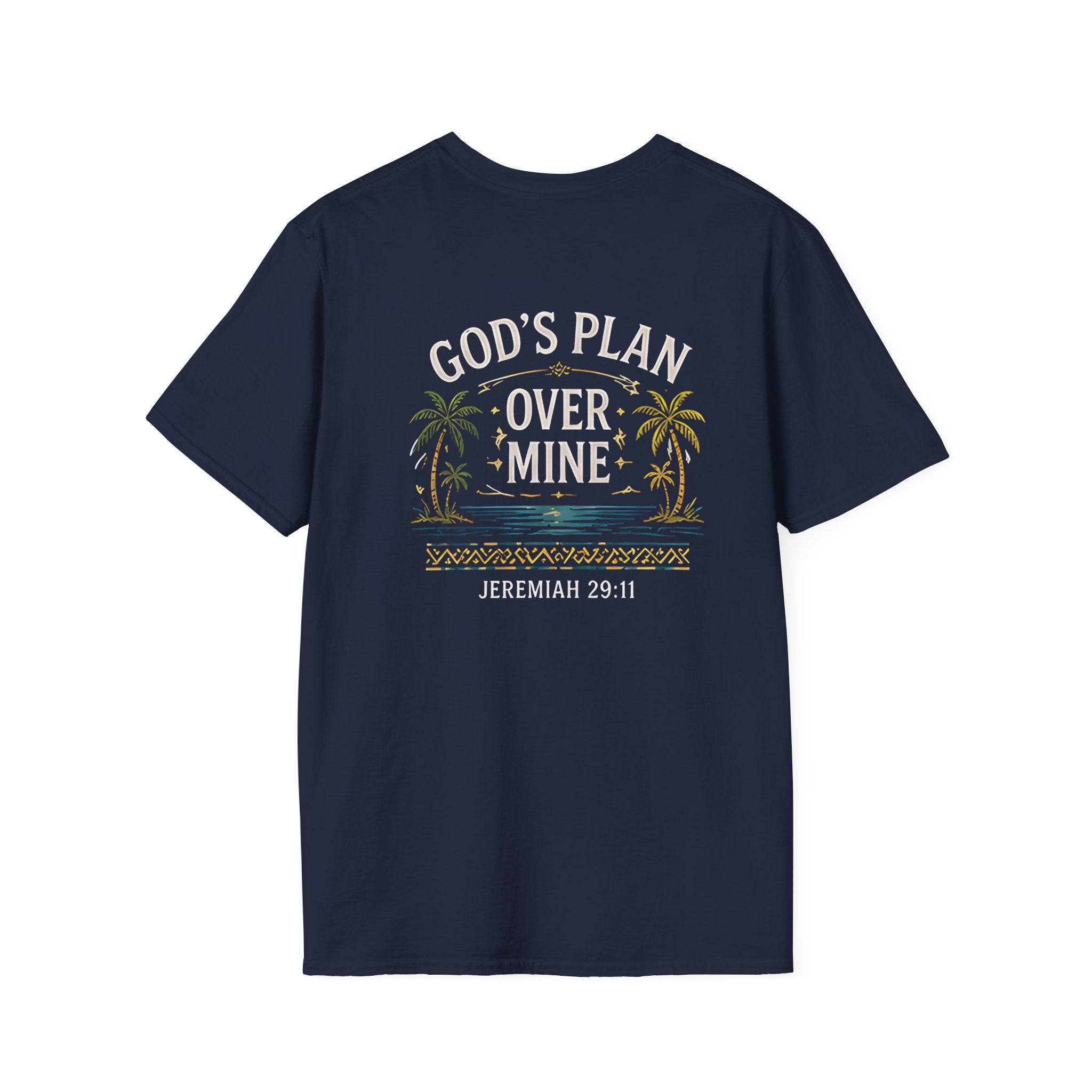 God's Plan Over Mine Jeremiah 29:13 Class of 2026 T-Shirt by Printify