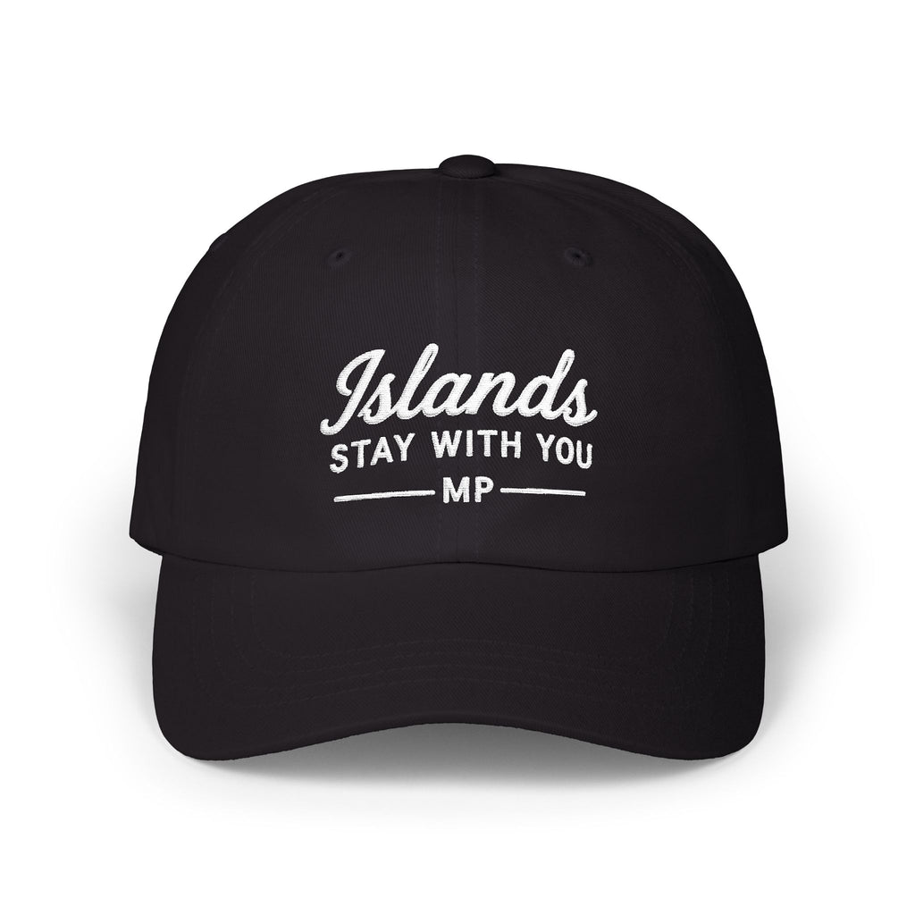 Islands Stay With You Dad Cap | Camo Baseball Hat by Printify