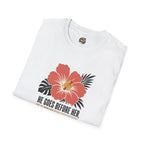 He Goes Before Her T-Shirt — Christian Faith Inspirational Tee by Printify