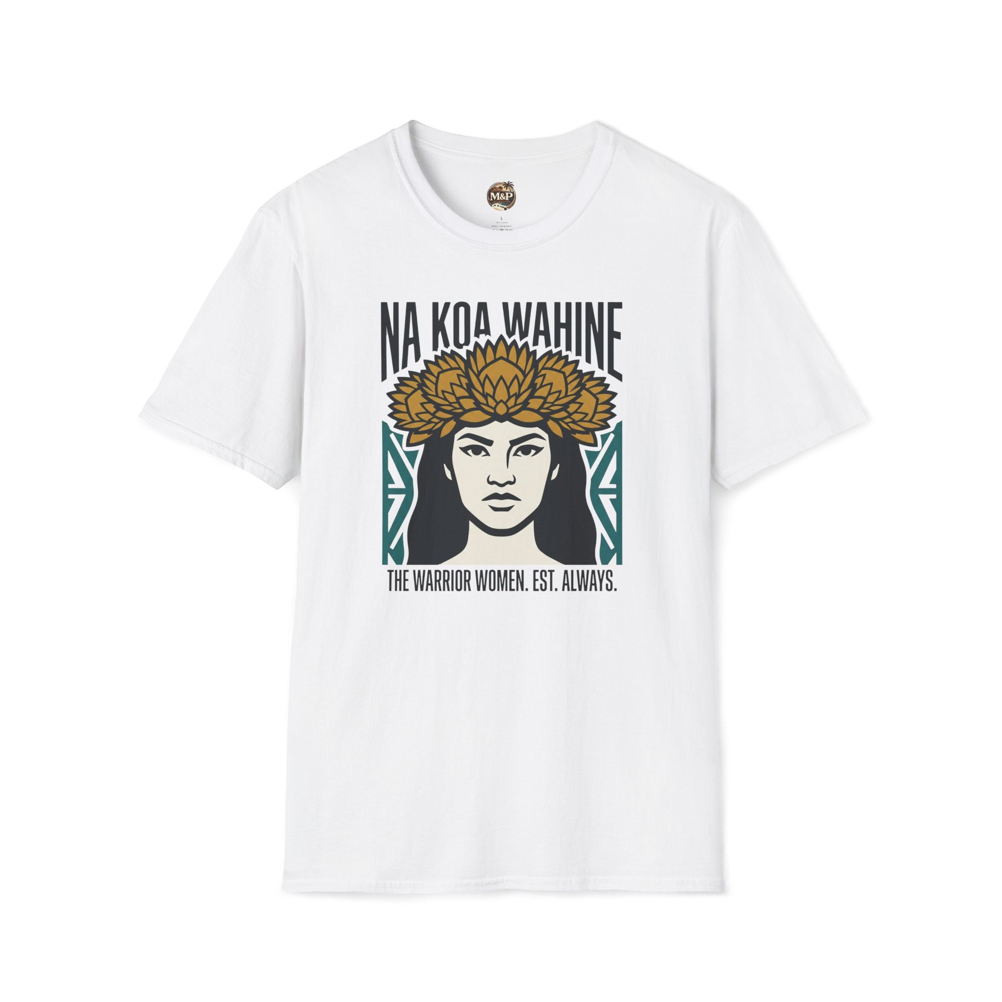 Na Koa Wahine T-Shirt — Hawaiian Women Warriors Tee by Printify