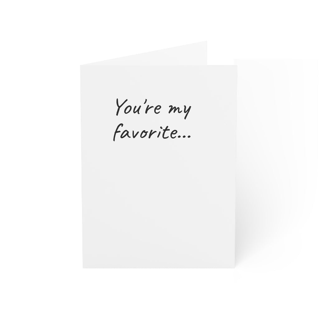 “You my favorite, even when you eating the last spam musubi.” Hawaii Single Valentines Day Card