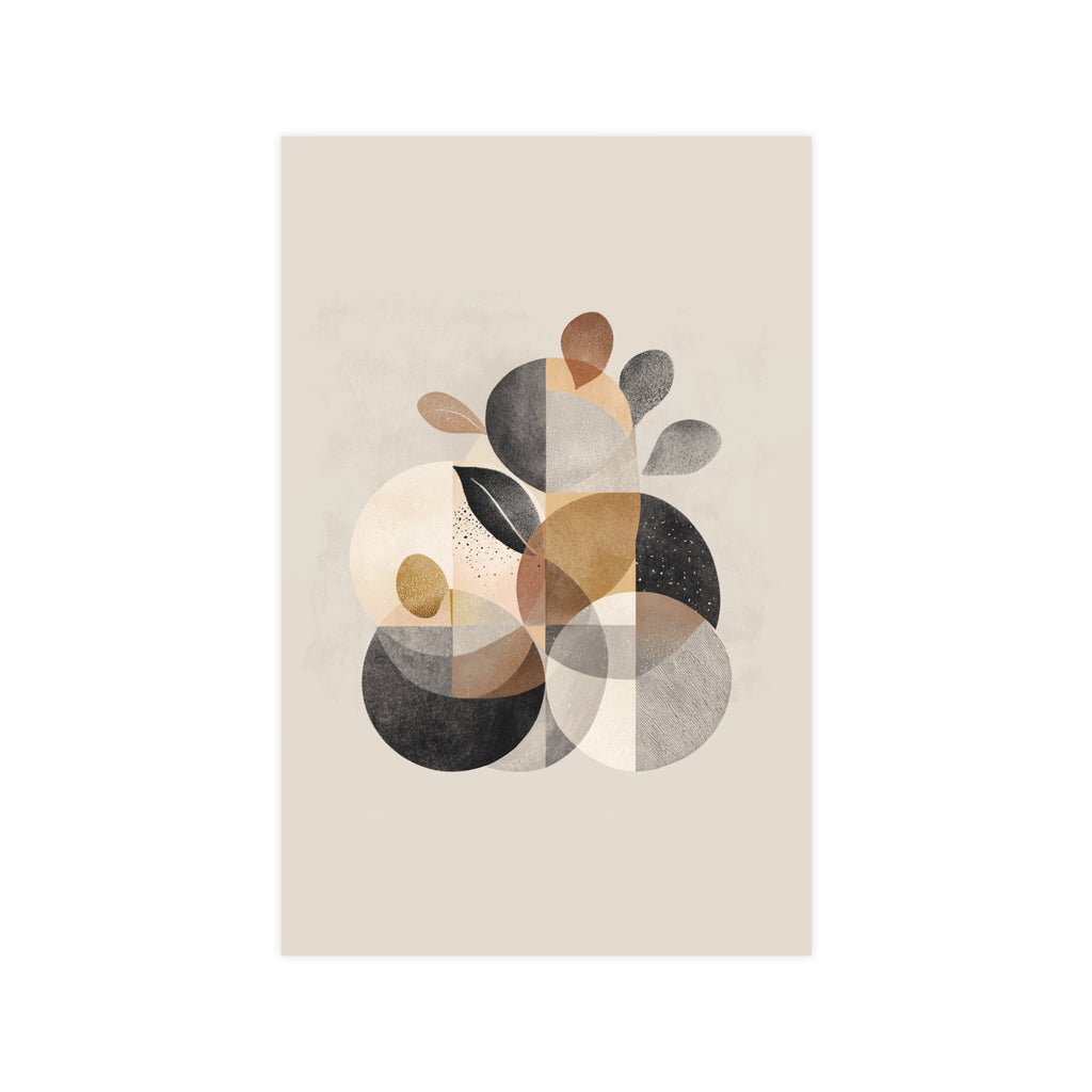 Abstract Wall Art Print Neutral Poster