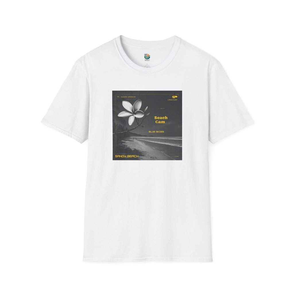 Beach Surveillance Camera T-Shirt by Printify