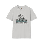 She Carries Us All T-Shirt — Inspirational Women's Support Tee by Printify