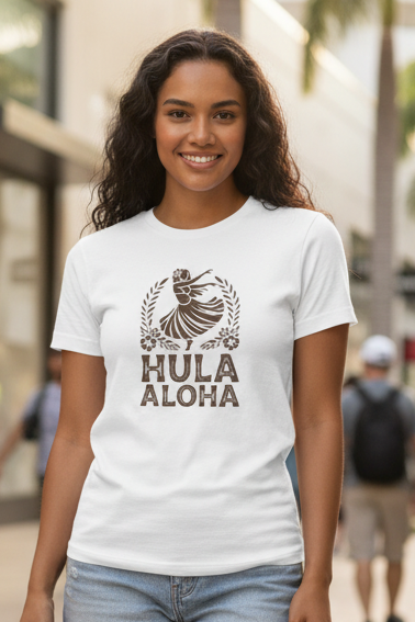 Aloha Hula Girl T-Shirt
