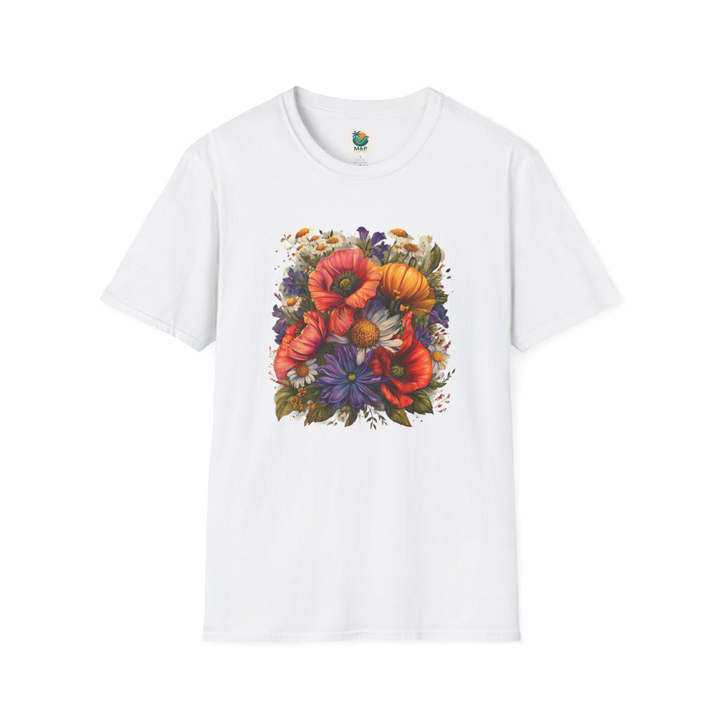 Floral Tee Unisex T-Shirt by Printify