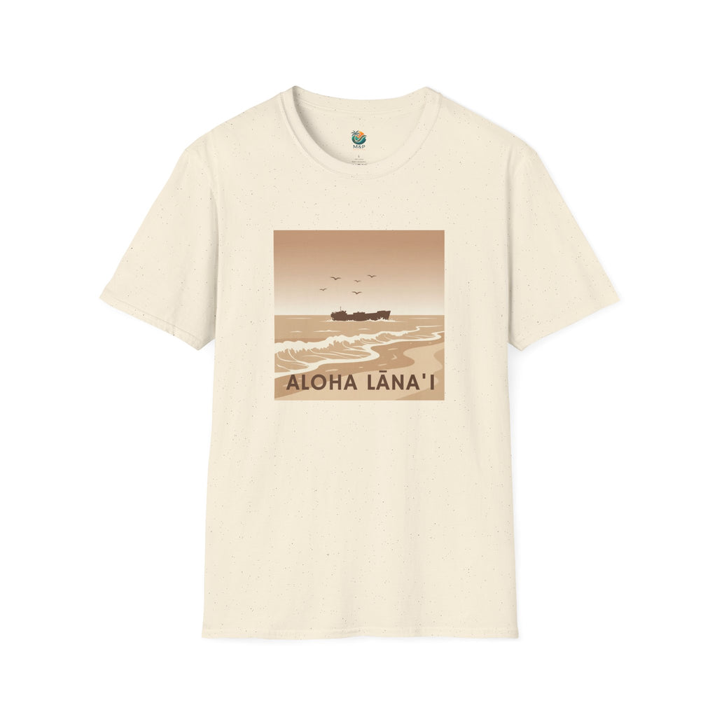 Aloha Lānaʻi Shipwreck Unisex T-Shirt by Printify