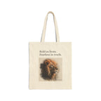 Bold as Lions Fearless in Truth Tote Bag