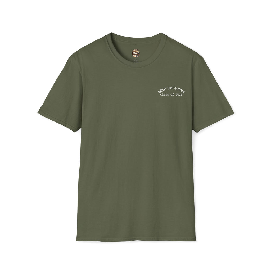 Walk by Faith Not by Sight 2 Corinthians 5:7 Class of 2026 T-Shirt by Printify