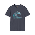 Constellation Wave T-Shirt by Printify