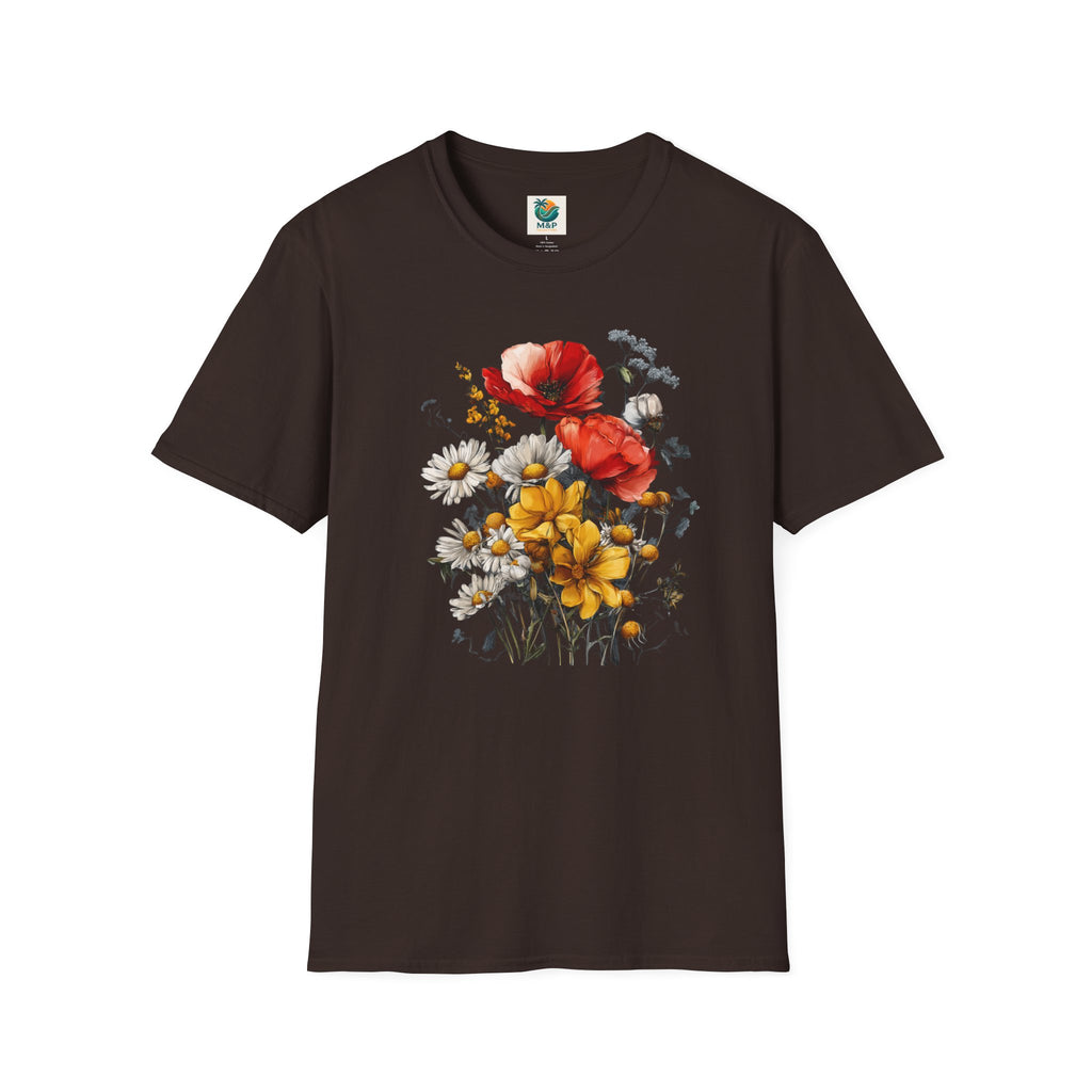 Floral Unisex T-Shirt by Printify