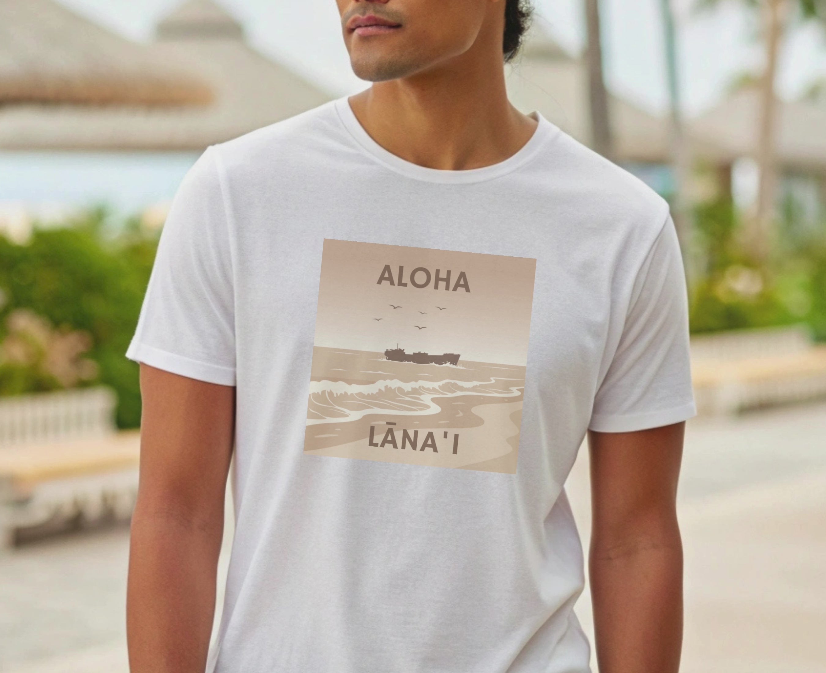 Aloha Lānaʻi Shipwreck Unisex T-Shirt